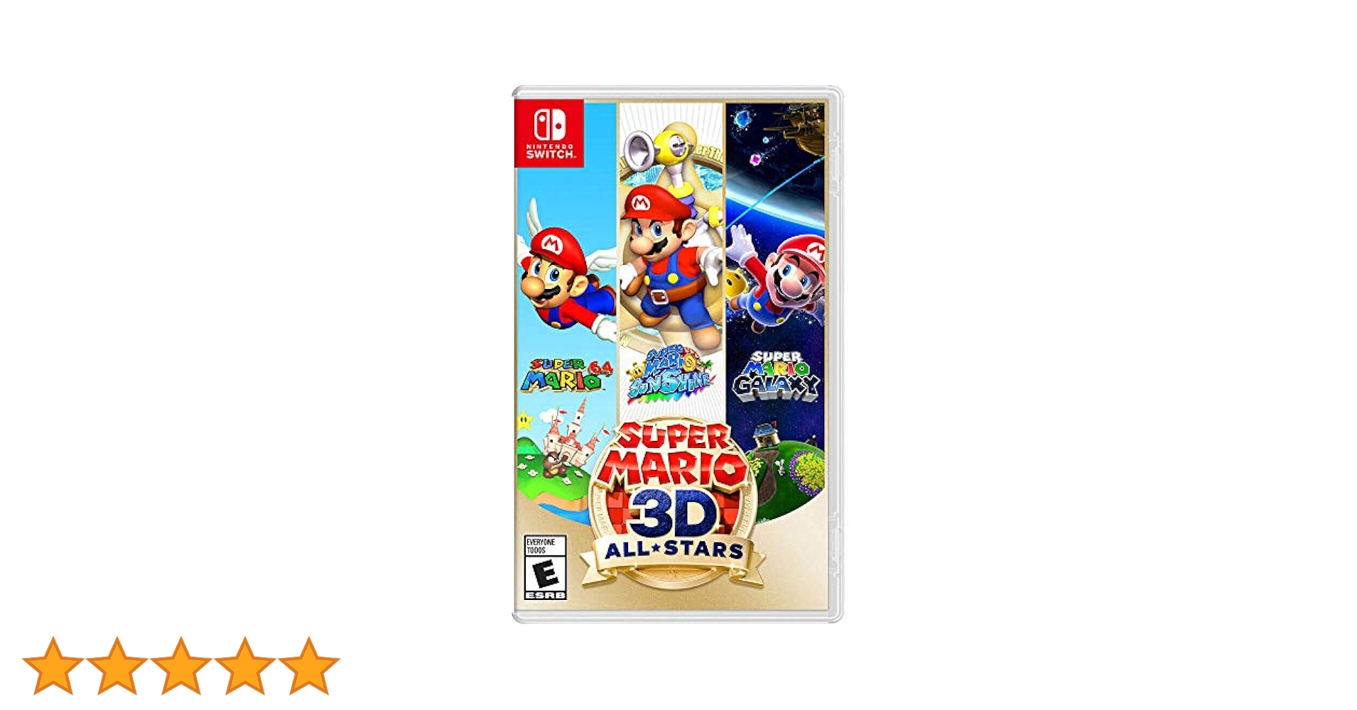 【ほぼ新品】Switch スーパーマリオ 3Dコレクション Amazon.co.jp: Super Mario 3D All-Stars (輸入版:北米